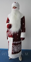 Дед Мороз Снегурочка костюм маскарадный
